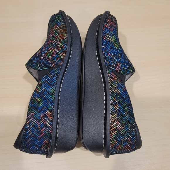 Alegria by PG Lite Debra Seville Ric Rac Rainbow Loafers - sz 37 EU - Picture 5 of 13